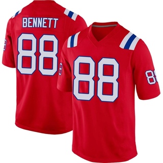 Game Martellus Bennett Men's New England Patriots Alternate Jersey - Red