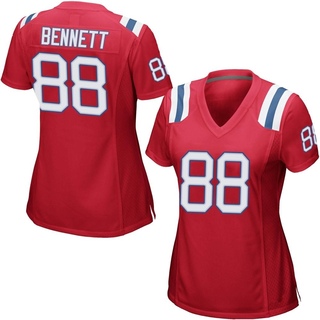 Game Martellus Bennett Women's New England Patriots Alternate Jersey - Red