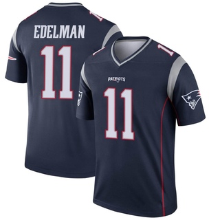 Legend Julian Edelman Youth New England Patriots Jersey - Navy