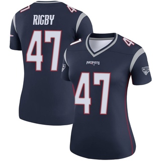 Legend Yvandy Rigby Women's New England Patriots Jersey - Navy