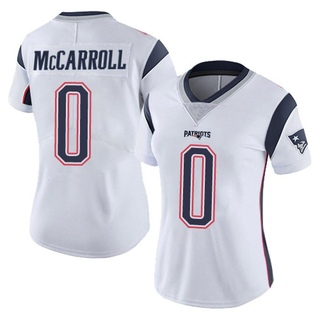 Limited Christian McCarroll Women's New England Patriots Vapor Untouchable Jersey - White