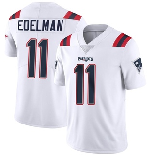 Limited Julian Edelman Men's New England Patriots Vapor Untouchable Jersey - White