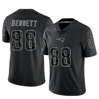 Limited Martellus Bennett Men's New England Patriots Reflective Jersey - Black