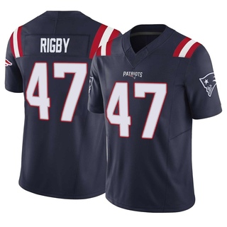 Limited Yvandy Rigby Men's New England Patriots Vapor F.U.S.E. Jersey - Navy